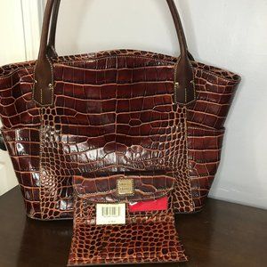 Kristen Cognac Tote